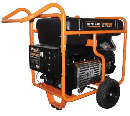 Recalled Generac GP17500E Portable Generator