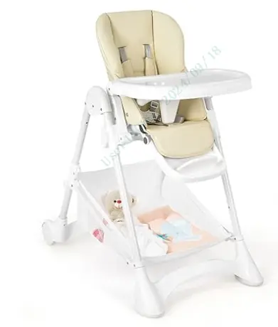 Recalled HONEYJOY Convertible High Chair model AD10007BE in beige