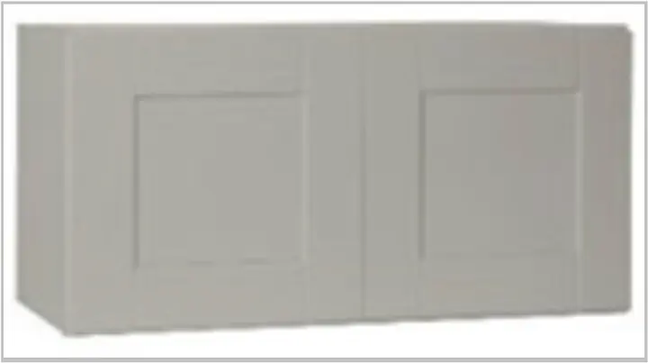 Recalled kitchen wall cabinet Hampton Bay model KW3015