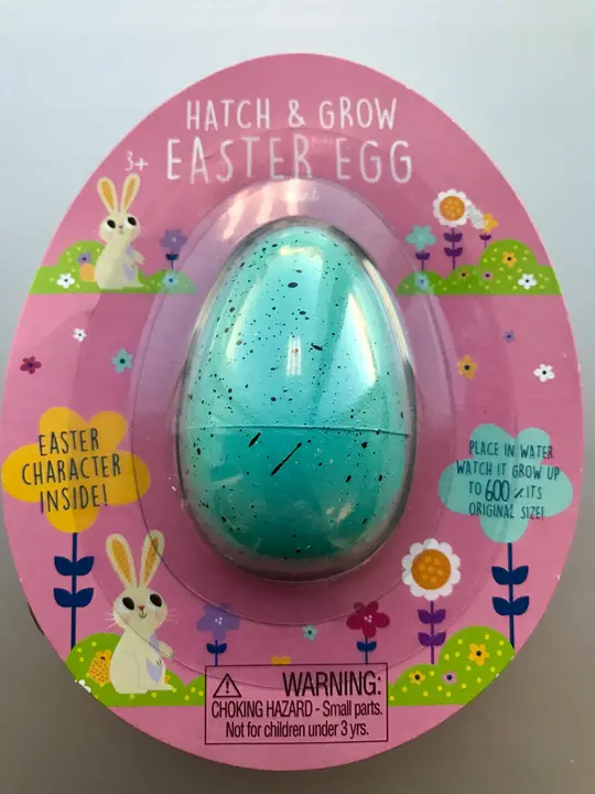 Hatch & Grow—Blue Easter Egg