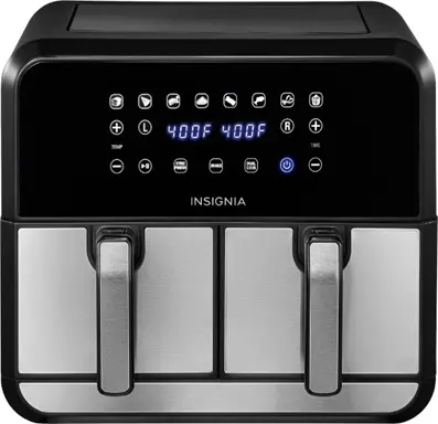Recalled Insignia 8-qt. Air Fryer Dual Basket model NS-AF8DBD2