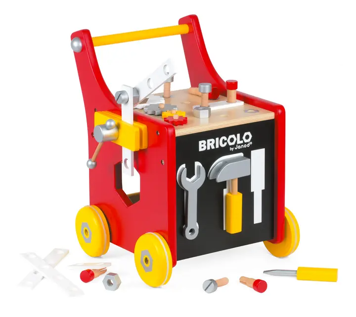 Recalled Janod Redmaster –Magnetic DIY Trolley