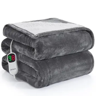 Recalled JKMAX Heated Blanket (Gray)