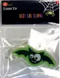 Green and Black Bat LED Gel Cling