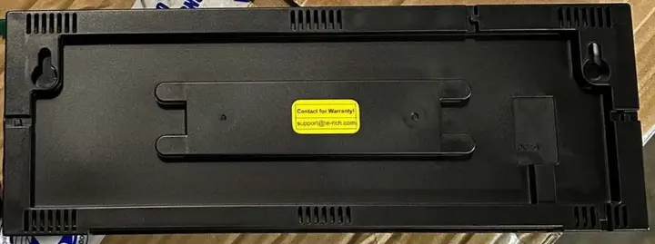Recalled Digital Wall Clock (back)