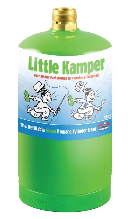 Little Kamper 16 oz. refillable propane cylinder