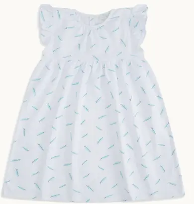 Recalled children's feather print nightgown