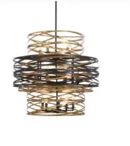 Recalled Minka Vortic Flow 18-Light Chandelier, Model No. 4679