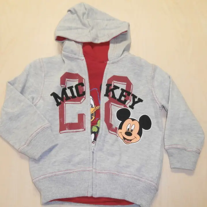 Picture of recalled fleece hoodie and T-shirt