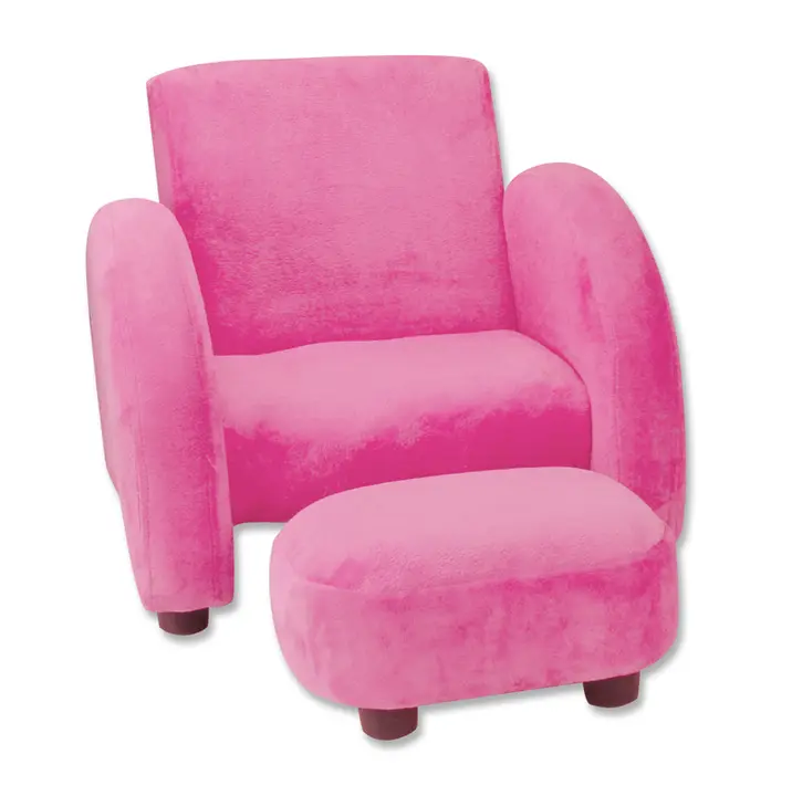Mod style with ottoman