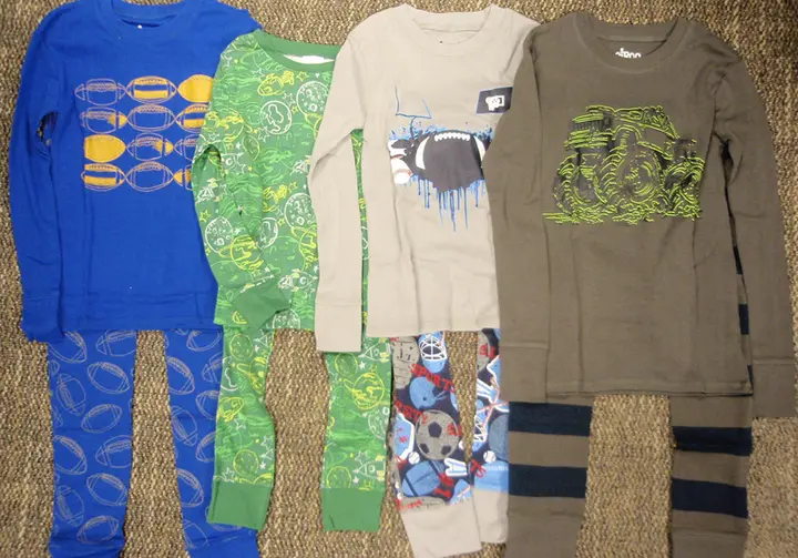 Recalled Target children’s two-piece pajama sets