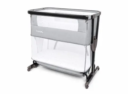 Recalled Papablic Convertible Bedside Sleeper in Play Yard Mode