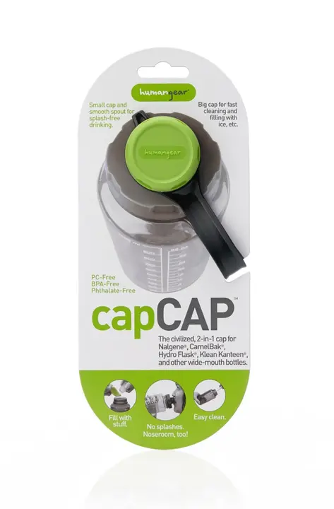 capCAP water bottle cap packaging