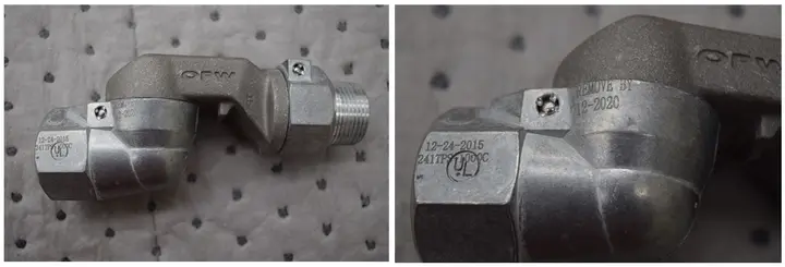 Model 241-1000C 1 inch with MFG Date 01-01-2013 through 03-12-2017