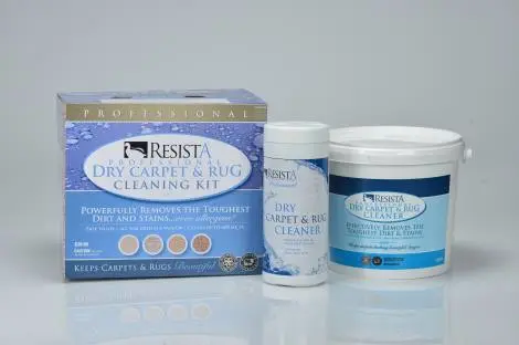 Resista dry carpet cleaner