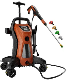 Recalled Fengrong Tool electric pressure washer – components (orange)
