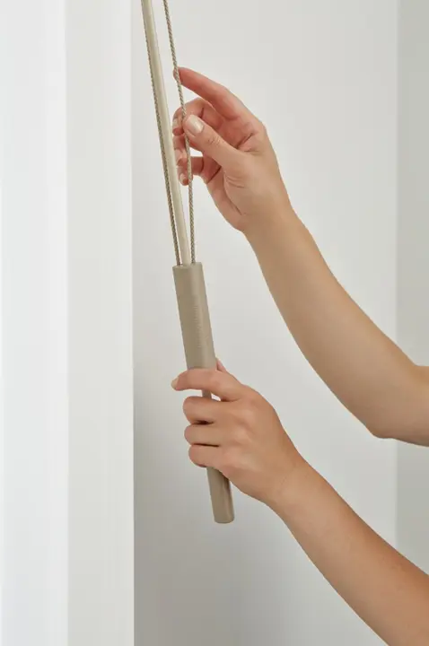 The wand/cord on the recalled sheer blinds