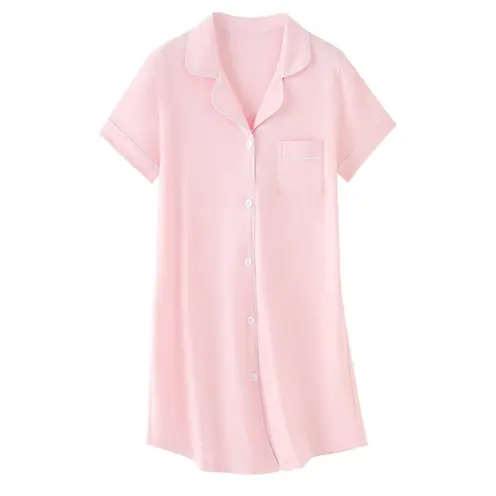 Recalled Umeyda Shortsleeve Nightgown – Baby Pink