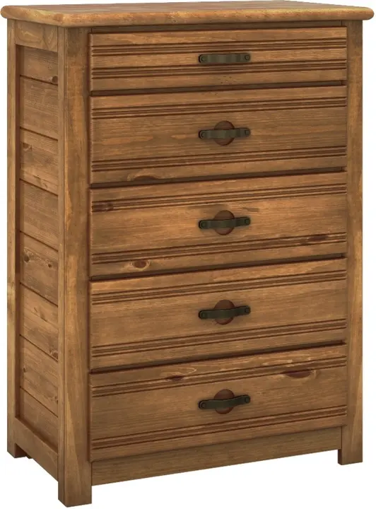 Recalled Creekside Kids' Five-Drawer Chest in Chestnut