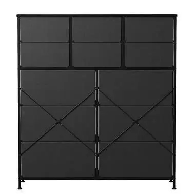 Recalled Ojaswi 12-Drawer Dressers in gray (back)