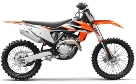 Recalled 2021 KTM 250 SX-F motorcycle