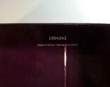 Recalled Epicure Prep Bowls Product Number (bottom of box)