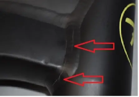Recalled All Track DH Bicycle --Cracks forming at head tube weld