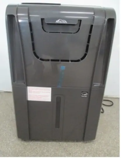 Recalled ArcticAire dehumidifier