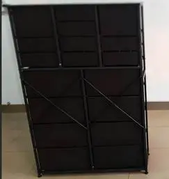 Recalled 17 Stories Furniture Dresser in black (back)