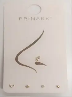 Recalled Nose Piercing 5pk (yellow)
