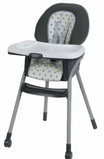 Photo from the official notice: Graco Recalls Highchairs Due to Fall Hazard; Sold Exclusively at Walmart