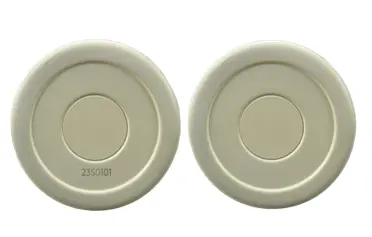 Recalled 14 oz. Sport Tumblers bottom view (serial number 2350101 location shown on the left, no serial number shown on the right)