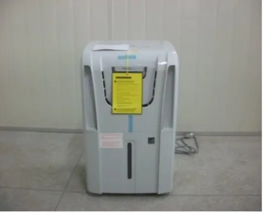 Recalled Danby Designer dehumidifier