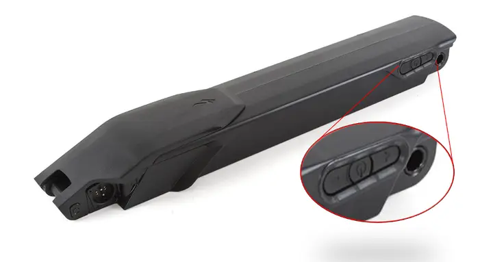 Close-up of recalled battery pack
