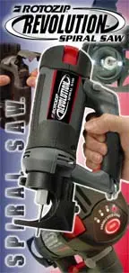 RotoZip Revolution® Handheld Spiral Saw