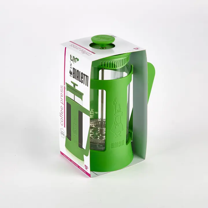 Bialetti coffee press in packaging
