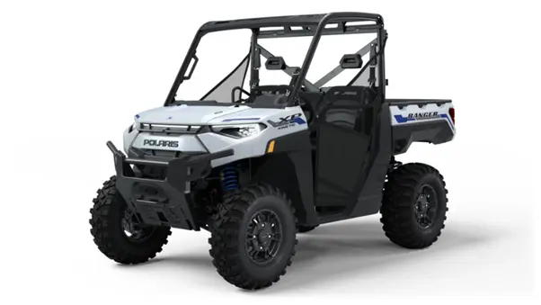 Recalled Polaris Model Year 2024 RANGER XP Kinetic Recreational Off-Road Vehicle – White