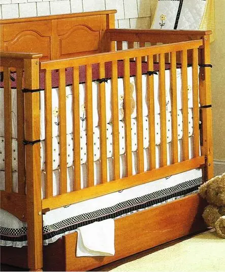 Photo from the official notice: Alexander Designs Brand Drop-Side Cribs Sold Exclusively at JCPenney Recalled for Repair Due to Entrapment, Suffocation and Fall Hazards