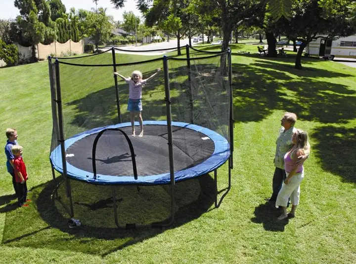 Photo from the official notice: Bravo Sports Recalls Trampolines Due to Fall Hazard