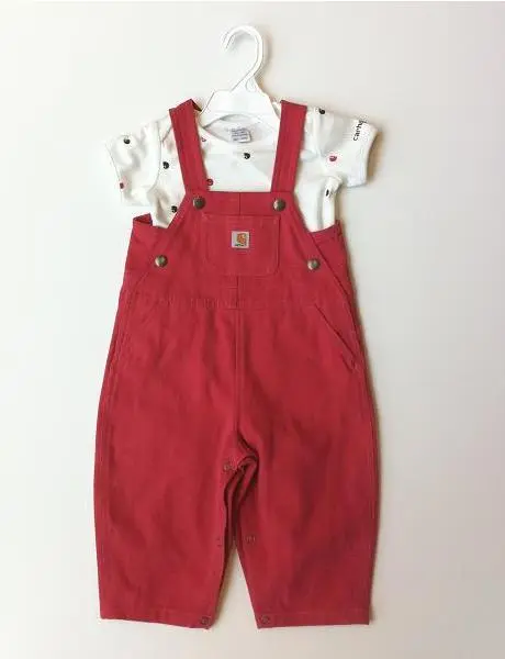 Photo from the official notice: Infant's Overalls Recalled by Lollytogs Due to Choking Hazard