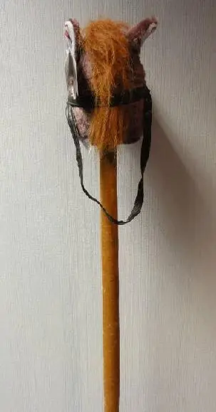 Photo from the official notice: Big Ideas Marketing Recalls to Repair Horse-on-a-Stick Toys Due to Strangulation Hazard