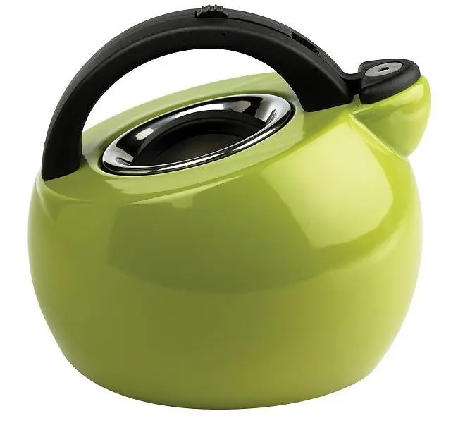 Photo from the official notice: Rachael Ray™ Brand Two Quart Teakettle Recalled by Meyer Corporation, U.S. Due to Burn Hazard
