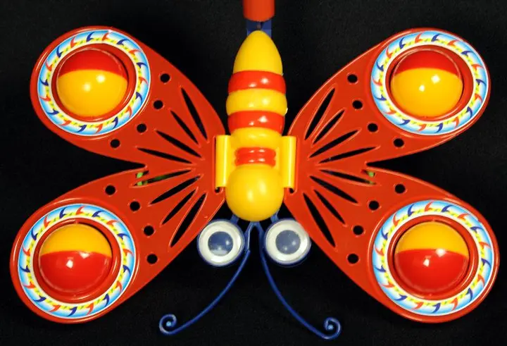 Photo from the official notice: Kang Sheng Group Recalls Butterfly Push Toy Due to Choking Hazard