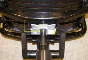 Photo from the official notice: Steelcase Recalls Cachet Swivel Chairs Due to Fall Hazard