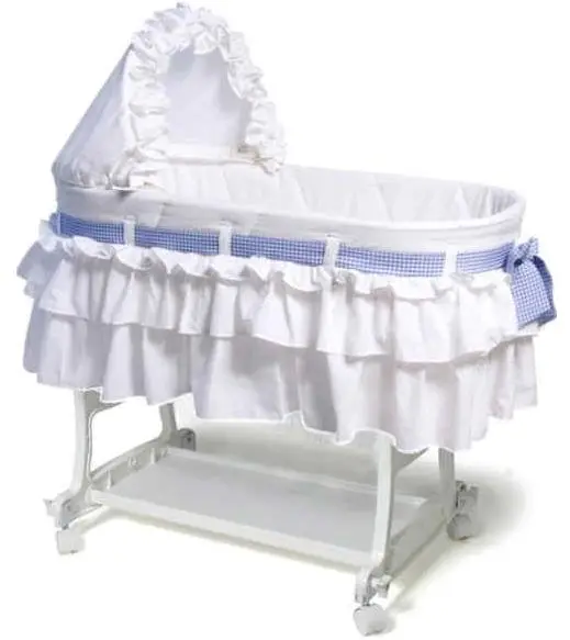 Photo from the official notice: Bassinets Recalled by Burlington Basket Company Due to Fall Hazard; New Instructions and Warning Labels to be Provided to Consumers