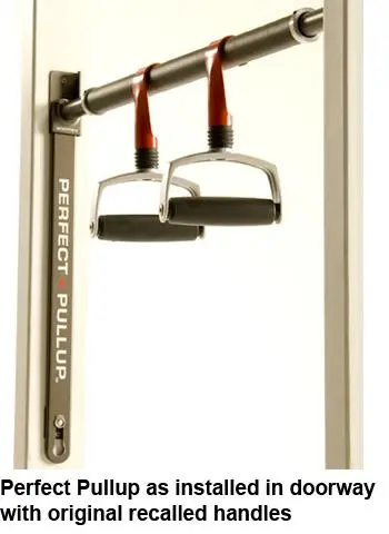 Photo from the official notice: Perfect Pullup Recalled by Perfect Fitness Due to Fall Injury Hazard