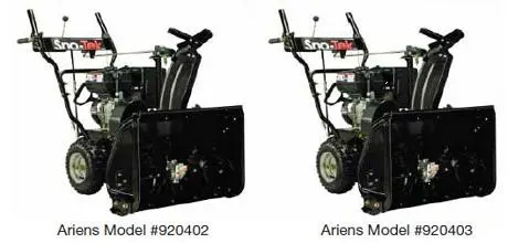 Photo from the official notice: Sno-Tek Snow Blowers Recalled by Liquid Combustion Technology Due to Laceration Hazard