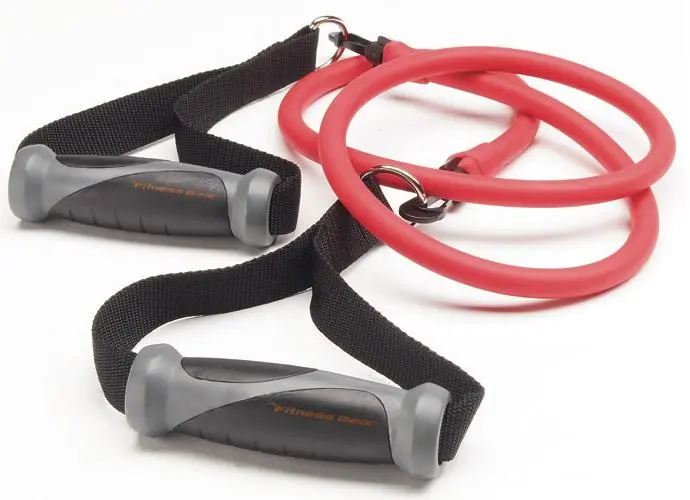 Photo from the official notice: Dick's Sporting Goods Recalls Fitness Resistance Tubes Due to Contusion and Laceration Hazards