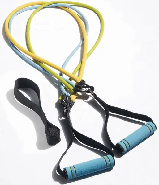 Photo from the official notice: Dick's Sporting Goods Recalls Fitness Resistance Tubes Due to Contusion and Laceration Hazards