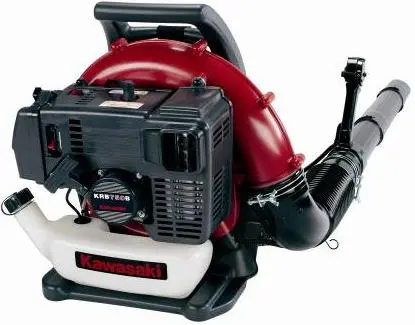 Photo from the official notice: Kawasaki Motor Recalls Backpack Blowers Due to Fire Hazard